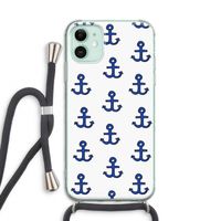 Ankers: iPhone 11 Transparant Hoesje met koord