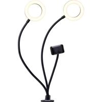 DÖRR SLR-12 Bi-Color LED-ringlamp Aantal LEDs: 40 Bi-Color - thumbnail