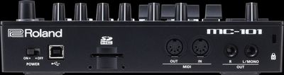 Roland MC-101 DJ-controller Zwart