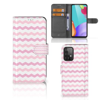 Samsung Galaxy A52 | Telefoon Hoesje | Waves Roze