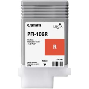 Canon PFI-106 R inktcartridge 1 stuk(s) Origineel Rood