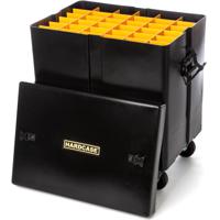 Hardcase HCTRP22MS koffer voor 36 lichtgewicht muziekstandaarden