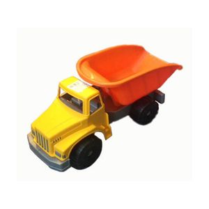 Strand truck met oranje laadbak