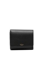 Mulberry logo-print leather wallet - Noir