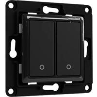 Shelly Shelly Wall switch 2 - black Wandtoets