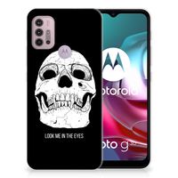 Silicone Back Case Motorola Moto G30 | G10 Skull Eyes