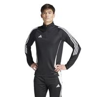 adidas Tiro 24 Trainingstrui 1/4-Zip Zwart Wit - thumbnail