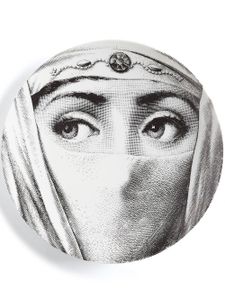 Fornasetti assiette décorative Tema e Variazioni n.84 - Blanc