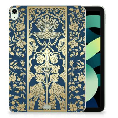 iPad Air (2020/2022) 10.9 inch Siliconen Hoesje Beige Flowers iPad Air (2020/2022) 10.9 inch Siliconen Hoesje Beige Flowers