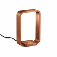 Artdelight Tafellamp Modesto H 20 cm koper brons