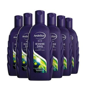 Andrelon Andrélon Men Iedere Dag shampoo - 6 x 300 ml - voordeelverpakking
