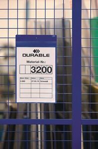 Durable Documentenzak | B210xH297 mm DIN A4 hoog | met 2 Neodym-magneten | blauw | pak a 10 stuks - 174707 174707