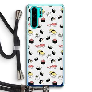 Sushi time: Huawei P30 Pro Transparant Hoesje met koord