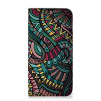 iPhone 14 | Hoesje met Magneet | Aztec