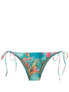 Lygia & Nanny bikini Thai à imprimé all-over - Bleu