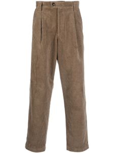 A.P.C. pantalon côtelé Renato à coupe droite - Marron