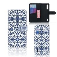 Xiaomi Mi 9 Lite Hoesje Flower Blue Xiaomi Mi 9 Lite Hoesje Flower Blue