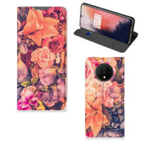 OnePlus 7T Smart Cover Bosje Bloemen - thumbnail