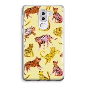 Cute Tigers and Leopards: Honor 6X Transparant Hoesje