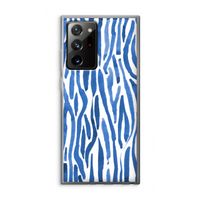 Blauwe nerven: Samsung Galaxy Note 20 Ultra / Note 20 Ultra 5G Transparant Hoesje