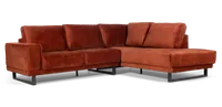 Hoekbank Augusta - Adore Copper - thumbnail