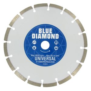 Carat Blue Diamond Diamantdroogzaag Ø230X22.23Mm, Type Universeel. - CEBD230310