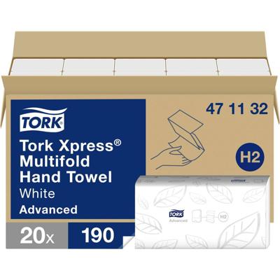 TORK 471132 neu Papieren handdoeken (l x b) 23.4 cm x 21.3 cm Wit 1 stuk(s)