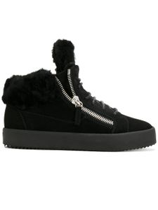 Giuseppe Zanotti Kriss mid-top snealers - Noir