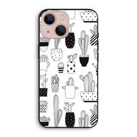 Cactusmotief: iPhone 13 mini Biologisch afbreekbaar hoesje