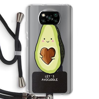 Avocuddle: Xiaomi Poco X3 NFC Transparant Hoesje met koord