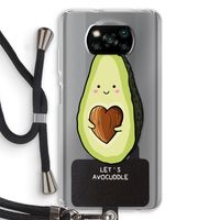 Avocuddle: Xiaomi Poco X3 NFC Transparant Hoesje met koord