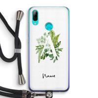 Green Brush: Huawei P Smart (2019) Transparant Hoesje met koord - thumbnail