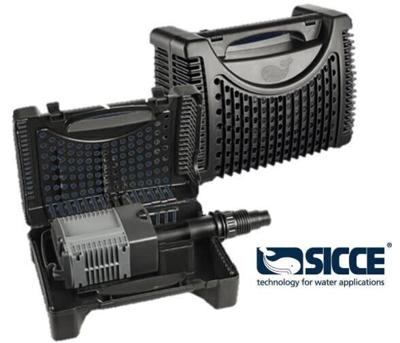 Sicce Eko Power 12 Vuilwaterpomp voor Vijvers - 11500 L/u, Skimmer Compatible, Efficiënt & Krachtig