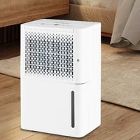 Luchtontvochtiger 12 L/Dag met 24-Uurs Timer Kamerontvochtiger 2,2 L Watertank Dehumidifier Huishoudelijke Ontvochtiger Stil