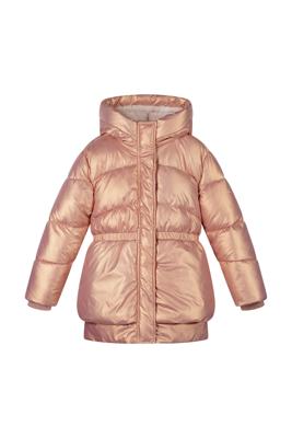 Le Chic winter winterjas meisjes - rood - Billie - folie, stippen