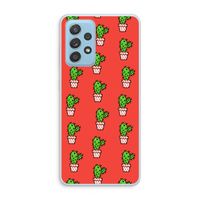Mini cactus: Samsung Galaxy A73 Transparant Hoesje