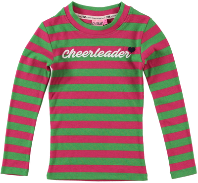 O'Chill Meisjes shirt - Dyante - Groen / Roze