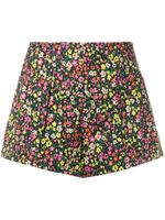 Philosophy Di Lorenzo Serafini short à fleurs - Noir