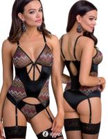 * CASMIR Jarretelkorset Lagerta & string