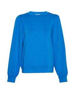 MSCH - Blauw Sweater pofmouw - Maat S/M