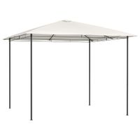 VidaXL Prieel 160 g/m² 3x3x2,6 m crèmekleurig