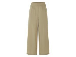 esmara Dames broek - Wide leg (Olijfgroen, M (40/42))