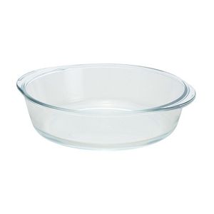 Ovenschaal rond glas 2,1 liter   -