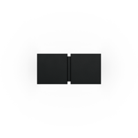 Wever & Ducre - CG Square 2P Klein Wandlamp