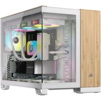PC-behuizing - CORSAIR - CC-9011288-WW - 2500X - mATX - PC-behuizing - Wit/Bamboe