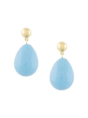 Eshvi boucles d'oreilles pendantes - Bleu