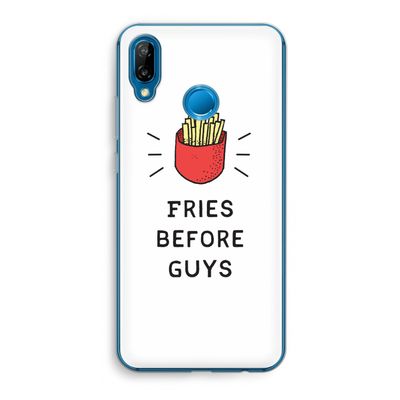 Fries before guys: Huawei P20 Lite Transparant Hoesje