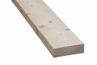 Vuren regels SLS geschaafd 38x120x4800 Vuren regels SLS geschaafd 38x120x4800