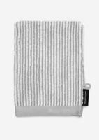 Marc O'Polo Marc O'Polo Timeless Tone Stripe Washandje Grey/White 16x22
