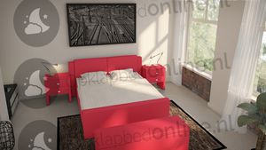 Standaard boxspring 140 x 220 cm- stofkleur 1525